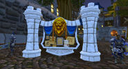 The Bulletin Board in Stormwind's Trade District offers quests to Mount Hyjal and Vashj'ir