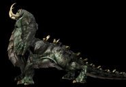 The Mannoroth model used in the Warcraft III cinematics.