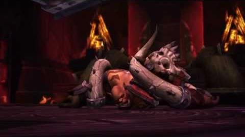 Garrosh's death cinematic