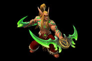 Illidan as a Blood Elf in Heroes of the Storm