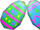 Brightly Colored Egg