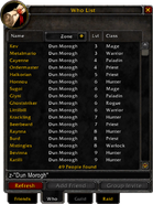 Who List
