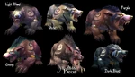 Night elf bear forms.