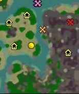 Possible map of part of Cross Island in Warcraft III