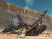 A destroyer located in Thousand Needles.