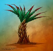 Lost Isles Cactus Palm concept art