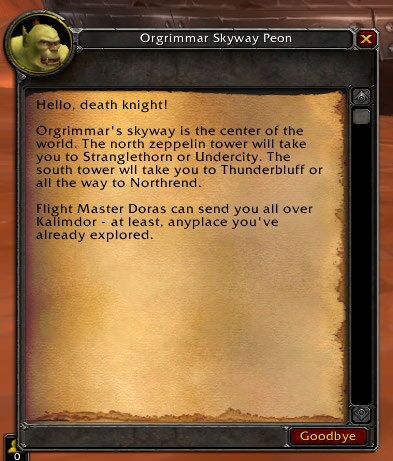 Orgrimmar Skyway, WoWWiki