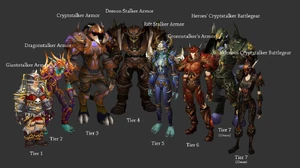 Hunter Tier Sets