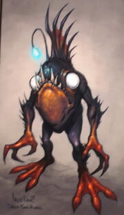 Deep Sea Murloc concept art