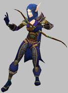 Sylvanas as ranger general of silvermoon