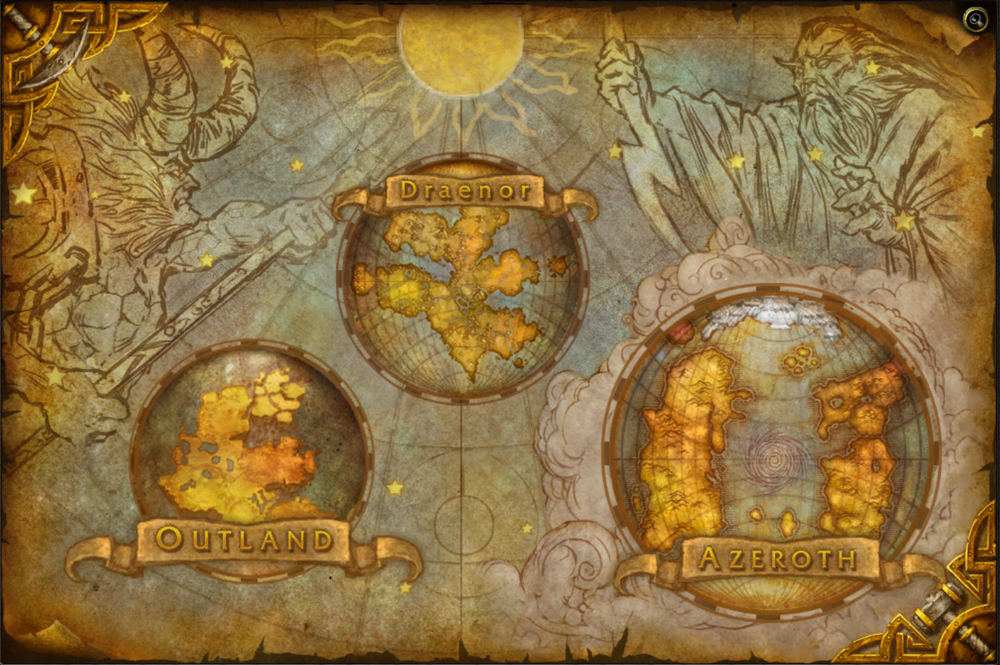 Warlords of Draenor maps WoWWiki Fandom