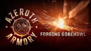 The mighty Gorehowl strikes fear into the hearts of even the bravest heroes. Watch Hollywood blacksmith Tony Swatton (of Sword and Stone) bring Grommash Hellscream’s legendary axe to life; then witness what this mighty weapon can do when it’s unleashed on some unsuspecting targets! Apr 3, 2015