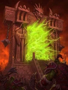 The Dark Portal as seen on the cover of Beyond the Dark Portal.