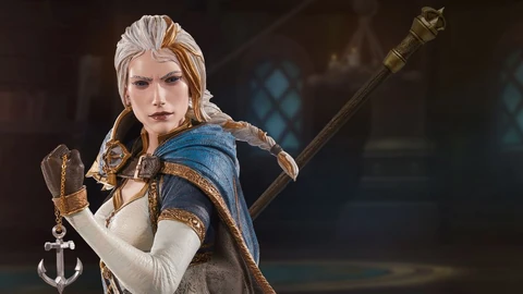 WoW Jaina Statue closeup bust