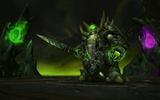 A resurrected Mannoroth in Hellfire Citadel.
