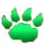 Pet battle green paw 64x64