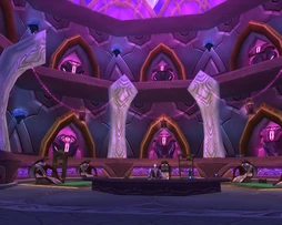 The Caregiver Center in the Exodar