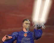 Khadgar uses the skull of Gul'dan to close the Dark Portal in Warcraft II.