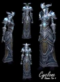 Draenei wearing Cyclone Armor