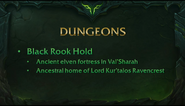 Black Rook Hold, a new Dungeon in the Broken Isles.