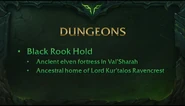 Black Rook Hold, a new Dungeon in the Broken Isles.