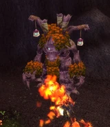 Elderlimb fighting off invaders in the Regrowth.