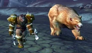 Rexxar and Misha in Desolace.