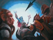 Mana Shield: A mage can manipulate mana for defense as well as offense.