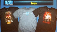 One Warcraft type tee-shirt among many