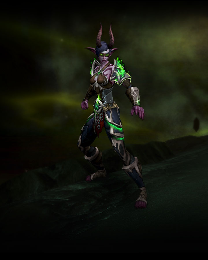 female demon hunter armor