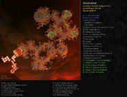 Atlas map showing various shops that were in Stratholme.