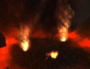 FlamePortal.jpg (27 KB) One of the flame portals scattered through the Ashen Fields.