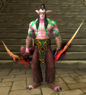 Illidan Stormrage During Sundering