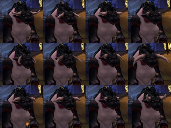 Tauren Female Horns