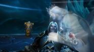 Tirion watches as Arthas dies.