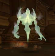 A steam elemental in WoW