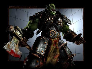 Thrall's Warcraft 3 cinematic model