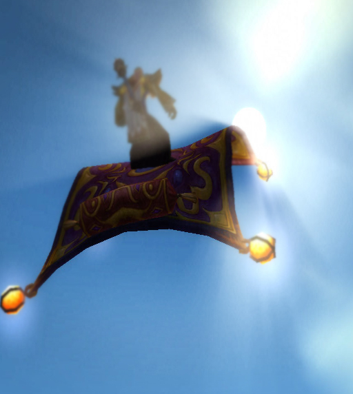 Magnificent Flying Carpet--Tailoring Mount--WotLK Classic 