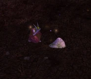 Leyara mourning the loss of her daughter.