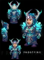 Gnome female wearing Frostfire Regalia