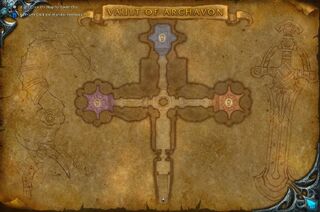 Instance map as of patch 3.2 The new wing is on the left side.