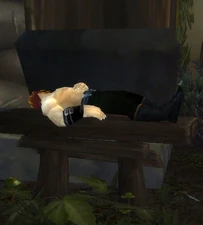 Liam resting in Duskhaven before the invasion of Gilneas.