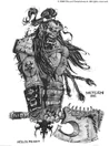 Grom as drawn by Metzen.
