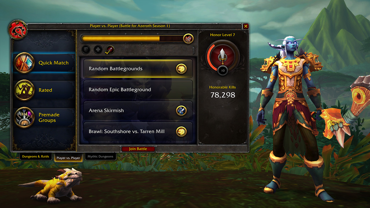 Seramate: WoW PvP Leaderboards, Arena Activity, Character Profiles