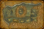 Map of Duskwood, post-Cataclysm (Current)