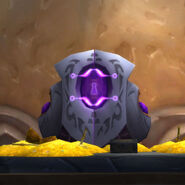 Guild vault inside the Aldor bank in Shattrath City.