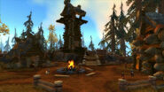 A Grizzly Hills worgen-affected town.