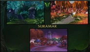 Suramar, part of the new Broken Isles continent.