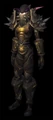 Night Elf warrior wearing Tier-6 Onslaught Armor set with matching belt, bracers & sabatons