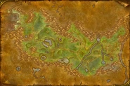Map of Ashenvale, pre-Cataclysm